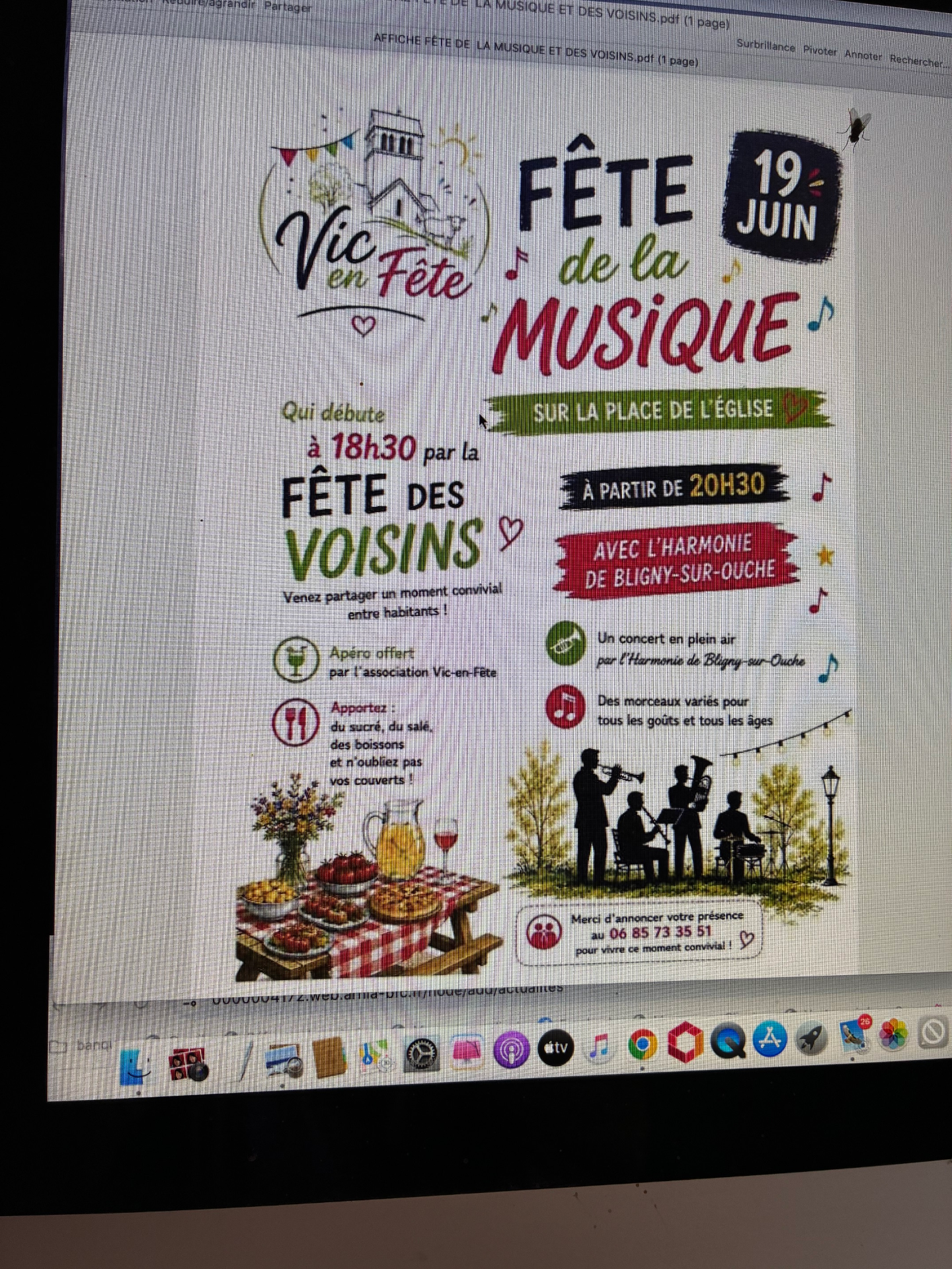 fête des voisins et de la musique