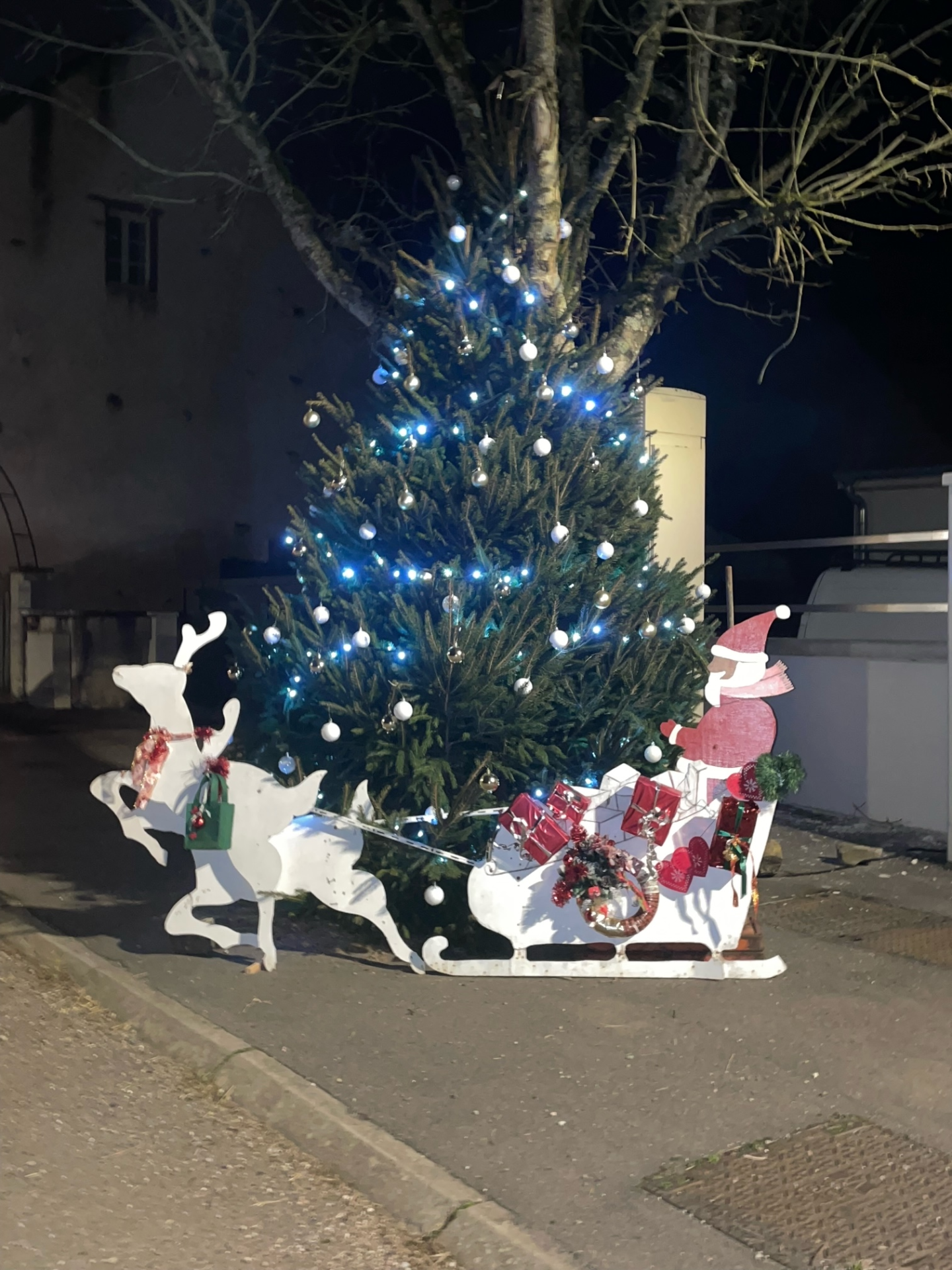 traineau du père Noel